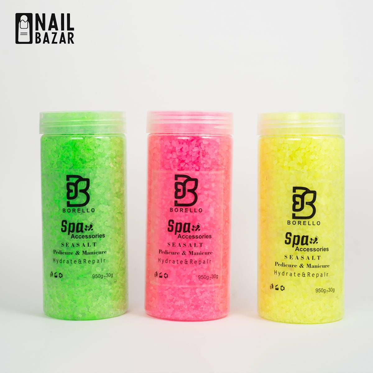 نمک پدیکور بورلو