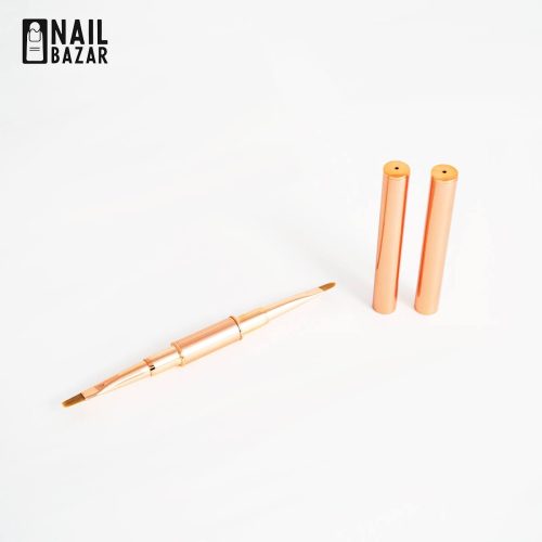 قلم پلی ژل دو طرفه - Professional Dual-Ended Polygel Nail Brush