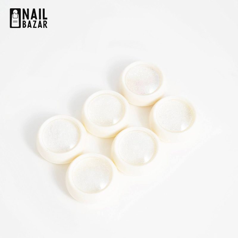 شوگر ۶ تایی - 6 Color Sugar Effect Nail Art Glitter Powder Set