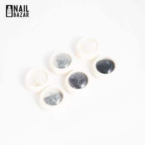شوگر ۶ تایی - 6 Color Sugar Effect Nail Art Glitter Powder Set