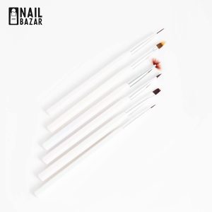 قلم طراحی ۶ تیکه - 6-Piece Nail Art Brush Set