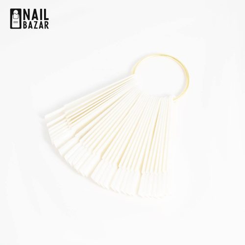 پالت سوییچی مربعی - Fan-Style Nail Polish Swatch Palette