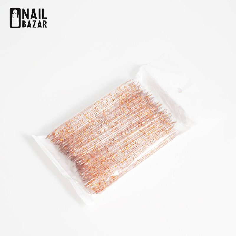 پوشر کوتیکول (عقب زن ) فانتزی - Glitter Plastic Cuticle Pusher