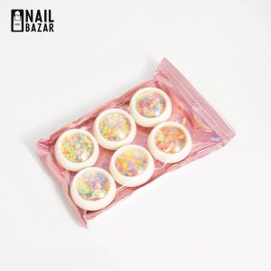 دیزاین ناخن ۶ تایی - Nail Art Sequins Set