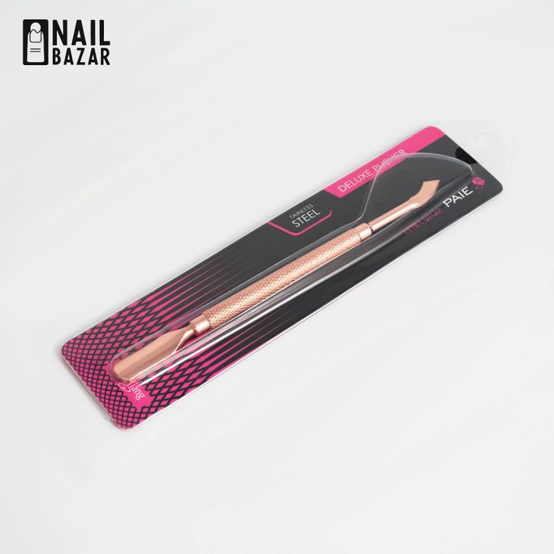 پوشر ناخن پایه - Paie Professional Rose Gold Cuticle Pusher