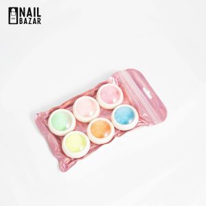 داستر ناخن 6 تایی - Pastel Nail Duster Powder Set