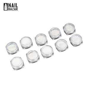 دیزاین ۱۰ تایی مدل 1 - 10-Piece Mixed Nail Art Decoration Set