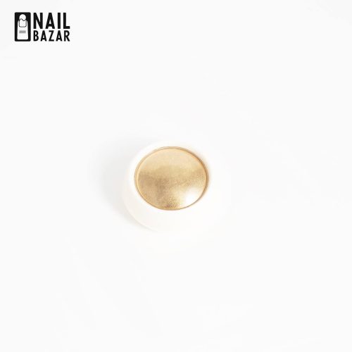 کروم ناخن مدل 8 طلایی- Chrome Nail Powder Pigment Gold