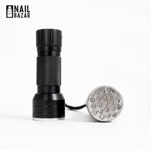 دستگاه یووی چراغ قوه ای 21 LED - Portable 21 LED UV Flashlight