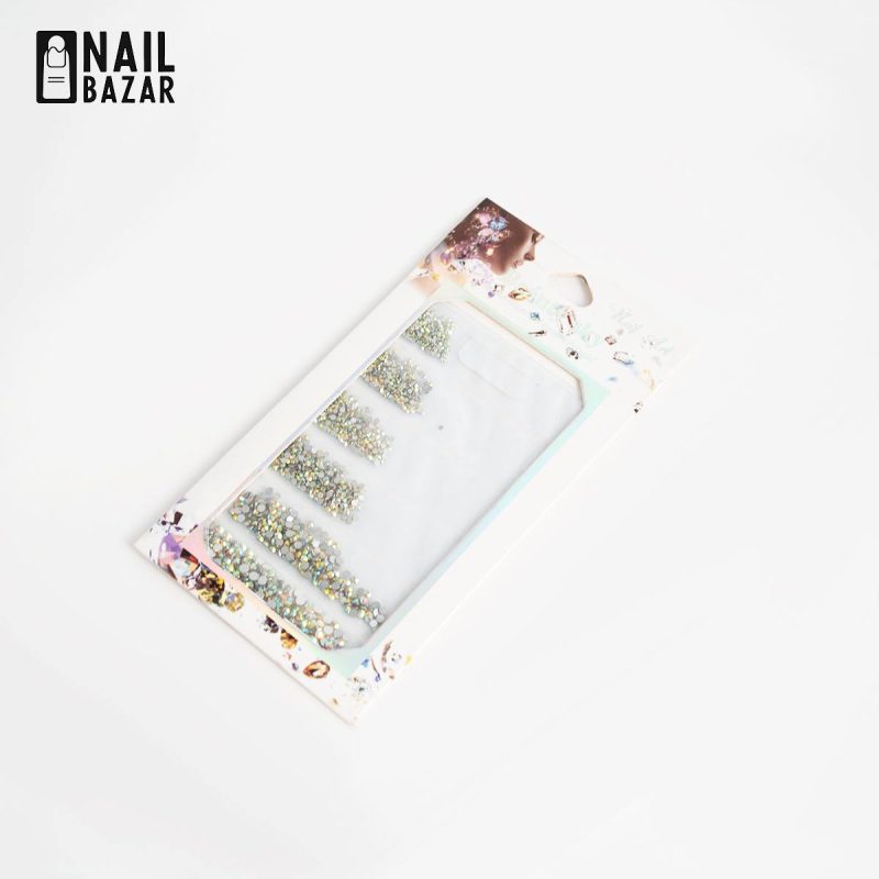 نگین سواروسکی بسته ای - Swarovski Nail Art Rhinestone Crystals Pack