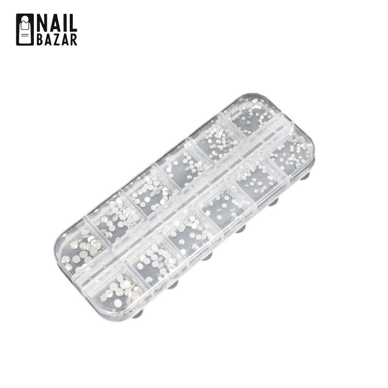 نگین سواروسکی بسته ای - Swarovski Nail Art Rhinestone Crystals Pack