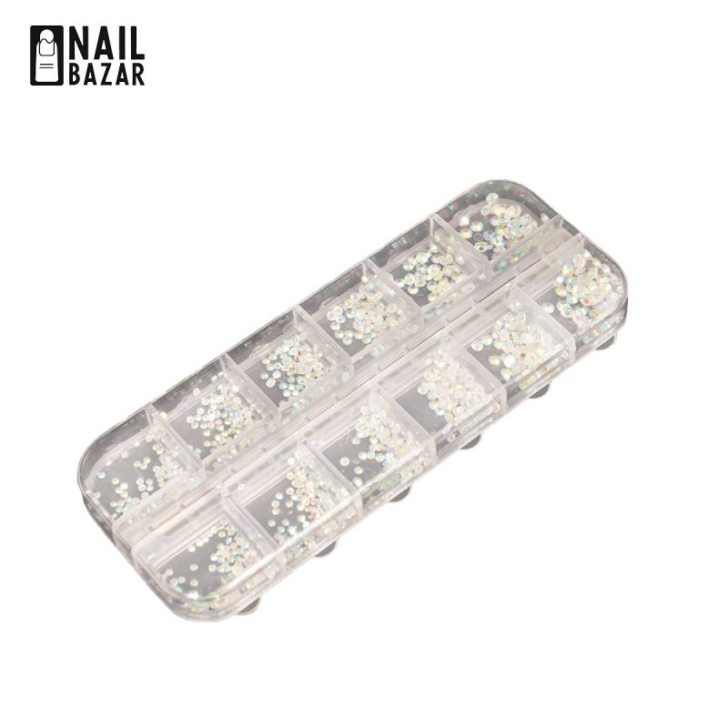 نگین سواروسکی بسته ای - Swarovski Nail Art Rhinestone Crystals Pack