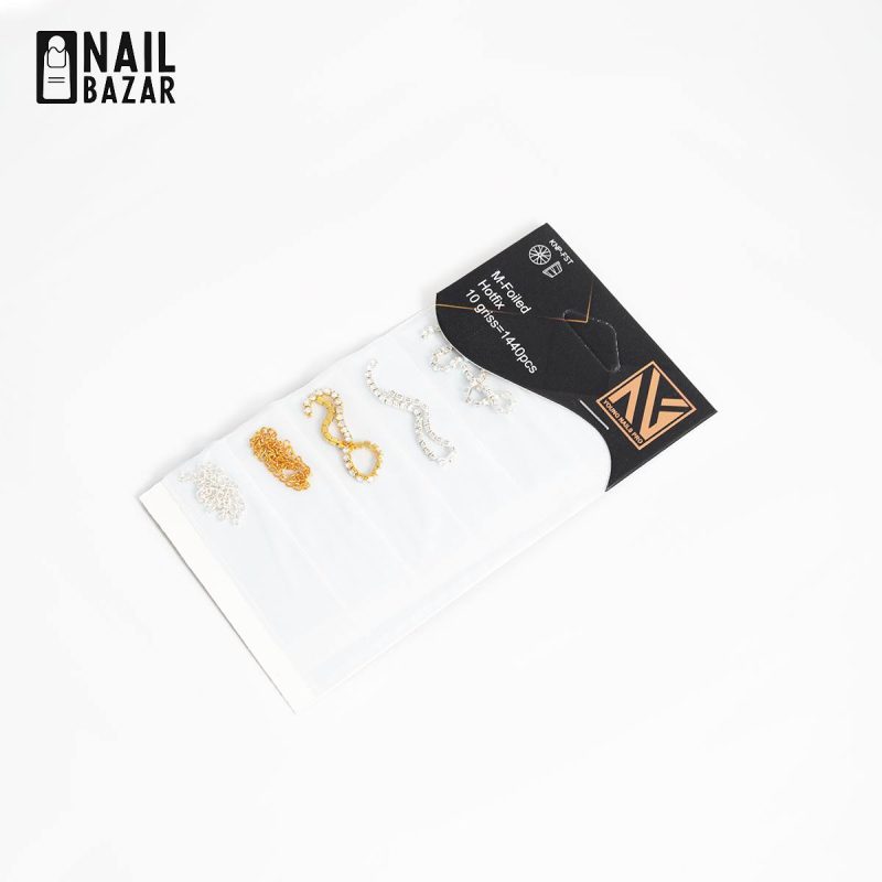 دیزاین زنجیر و نگین یانگ نیلز پرو - Young Nails Pro Hotfix Nail Art Chains