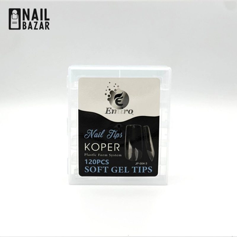 ژل تیپس (ژلیکس) مربعی امیرو - Emiro Square Gelix Nail Tips